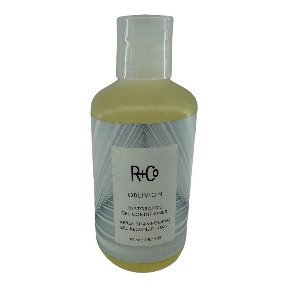 (1) R+Co Oblivion Restorative Gel Hair Conditioner‎ 6oz - NEW BROKEN SEAL